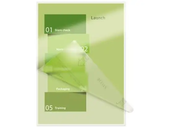 Laminierhülle Leitz 7486-00-00 74860000 A3 80micron glänzend, Pack 25 Stk