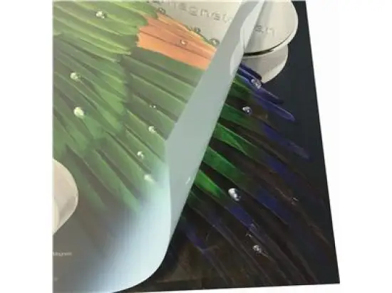 Plakatständer-Ersatzfolie Magnetoplan 00019 A1, Schutzfolie für Plakatständer SP, Pack 2 Stk