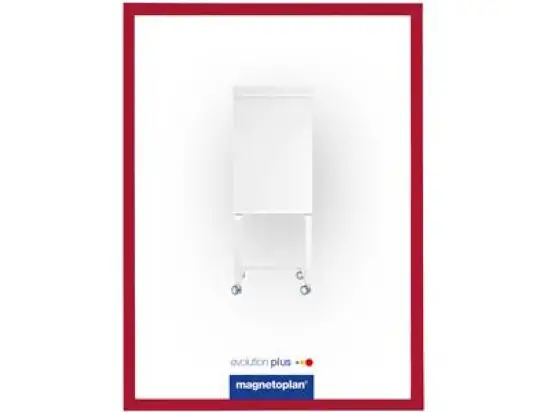 Magnetrahmen Magnetoplan 1130306 magnetofix rot A4, Pack 5 Stk