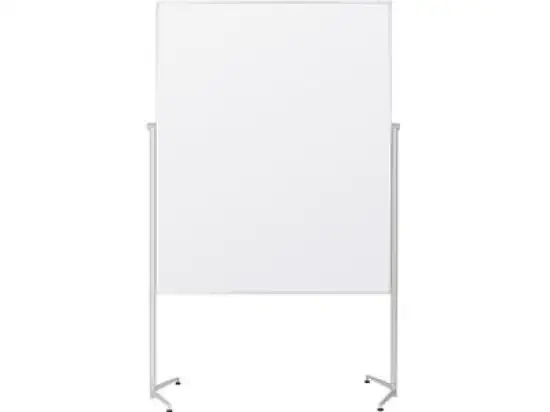 Moderationstafel Magnetoplan 1151100 evolution plus Karton weiß, mobil, einteilig, Rahmen eloxiert