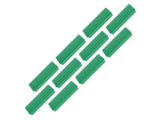 Magnet-Rechteck Magnetoplan 1665105 54x19x8mm grün, Pack 10 Stk