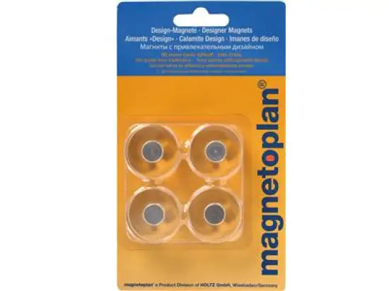Magnete Magnetoplan 1680030 Acryl 30mm, Pack 4 Stk