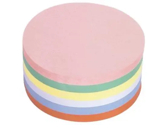 Moderationskarten Magnetoplan 112501810 sortiert rund 19cm, Pack 250 Stk