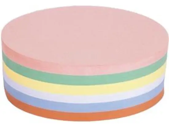 Moderationskarten Magnetoplan 112501910 sortiert oval 192x111mm, Pack 250 Stk