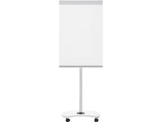 Flipchart Magnetoplan 12269F14 Junior Plus 68x95cm mobil Rundfuß mit Rollen und 2 Armen