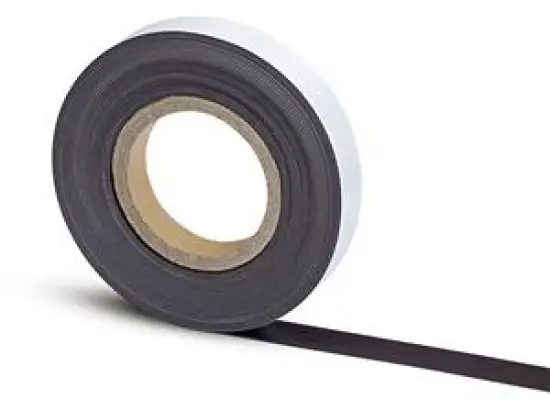 Magnetband Maul 6157609 10mx25mm selbstklebend Haftkraft 40g schwarz/grau
