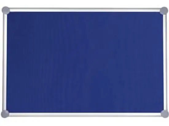 Pinntafel Maul 6295435 2000 MAULpro 100/150 blau Textil Alurahmen graue Ecken