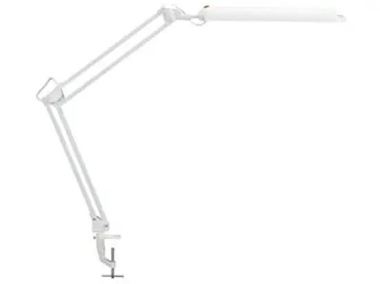 Tischleuchte Maul 8203502 MAULatlantic LED weiß mit Klemmfuß 21xLED ca. 9 Watt