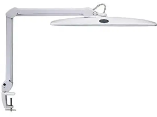 Tischleuchte Maul 8205202 MAULwork LED weiß dimmbar mit Klemmfuß ca.21 Watt