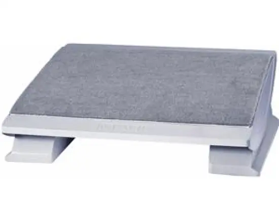 Fußstütze Maul 9022585 45x39cm verstellbar grau Din Norm 5 Neigungswinkel Teppichbelag