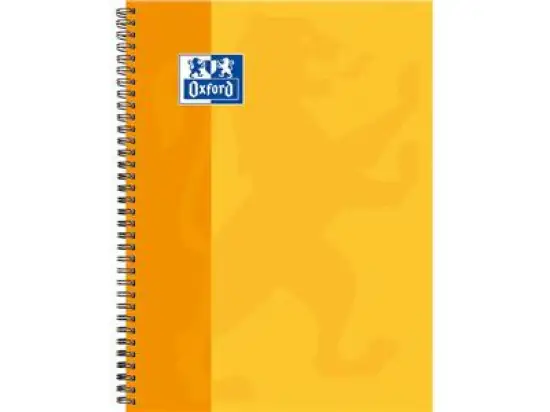 Collegeblock Oxford 100050358 A4 kariert 80 Blatt mit Rand ECF 90g