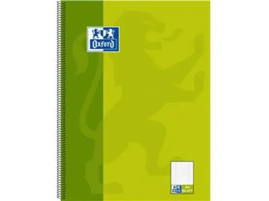 Collegeblock Oxford 100050362 Office Schule A4+ kariert/liniert 90g /80 Blatt