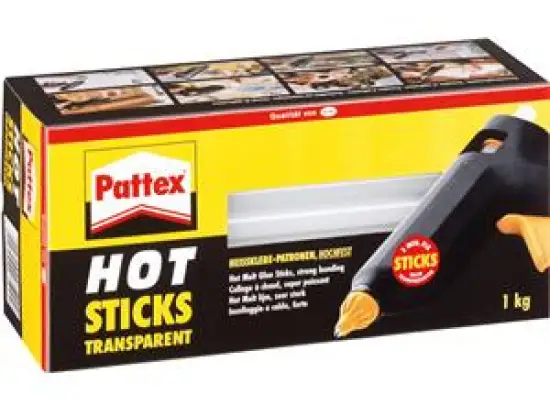 Heißkleber-Nachfüllpatrone Pattex PTK1 Hot Sticks HS, 1kg
