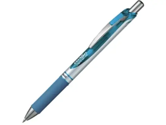 Gelroller Pentel BL77-SX EnerGel Xm 0,35mm Druckmechanik hellblau