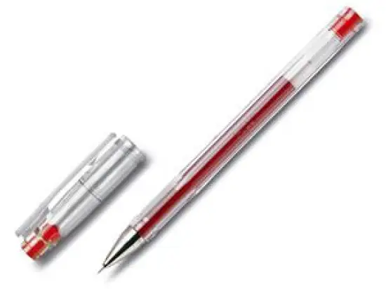 Gelschreiber Pilot BL-GC4-R 2502002 G-Tec C4 Strichstärke: 0,2mm, Schreibfarbe: rot, Pack 12 Stk