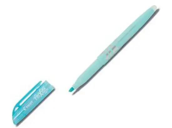 Textmarker Pilot SW-FL-SL 4136063 Frixion Light Soft 3,8mm, Keilspitze, radierbar, pastellblau, Pack 12 Stk