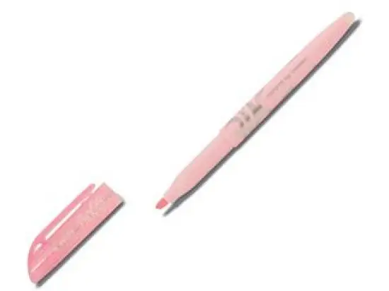 Textmarker Pilot SW-FL-SP 4136069 Frixion Light Soft 3,8mm, Keilspitze, radierbar, pastellpink, Pack 12 Stk