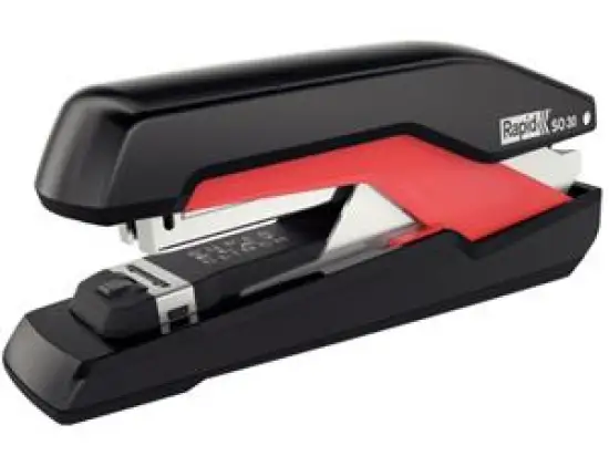 Heftgerät Rapid 5000547 Omnipress SO30 schwarz/rot bis 30 Blatt