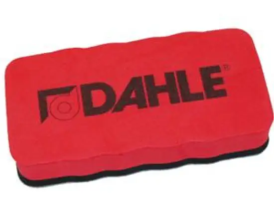 Magnettafel-Wischer Dahle 95097-02504 für Trockenreinigung, magnetisch, rot