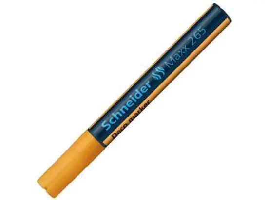 Kreidemarker Schneider 126506 Maxx 265 2-3mm, Rundspitze, orange