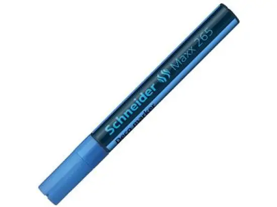 Kreidemarker Schneider 126510 Maxx 265 2-3mm, Rundspitze, hellblau