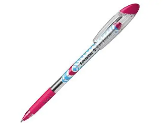 Kugelschreiber Schneider 151209 Slider Basic XB XB, mit Kappe, pink, Pack 10 Stk