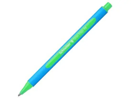 Kugelschreiber Schneider 152204 Slider Edge XB XB, mit Kappe, Dreikant, grün