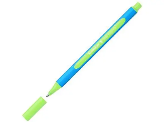 Kugelschreiber Schneider 152211 Slider Edge XB XB, mit Kappe, Dreikant, hellgrün