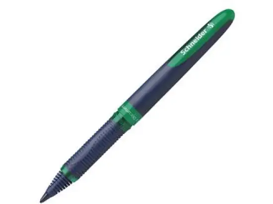 Tintenroller Schneider 183004 One Business 0,6mm, mit Kappe, grün