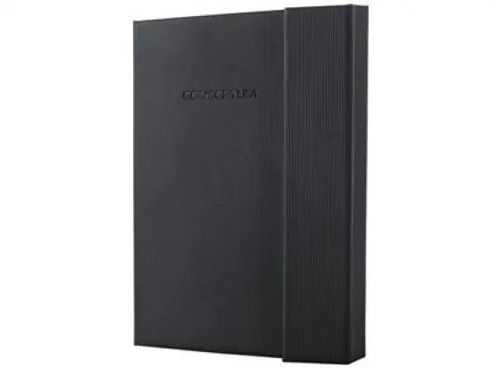Notizbuch Sigel CO161 Conceptum A5 kariert 80g Hardcover schwarz Magnetverschluss
