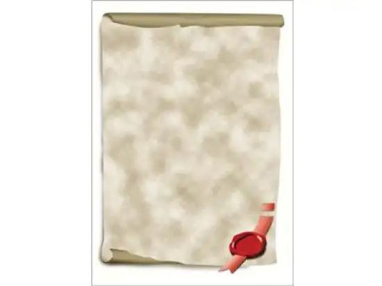 Motiv-Papier Sigel DP521 A4 Urkundenrolle 185g, Pack 12 Blatt