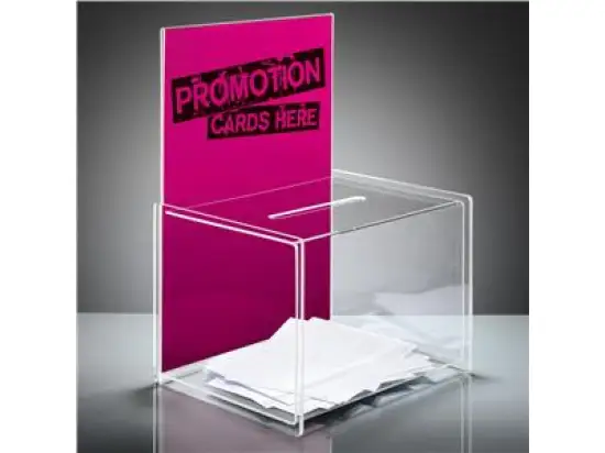 Aktionsbox Sigel VA150 17x23x30cm glasklar Acryl