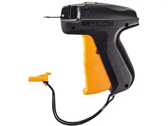 Anschießpistole Sigel ZB600 schwarz/orange aus mit Nadel zur Warenkennzeichnung