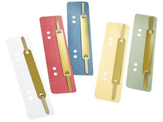 Heftstreifen Soennecken 125244699 3039 sortiert/kurz Karton Metalldeckleiste, Pack 200 Stk