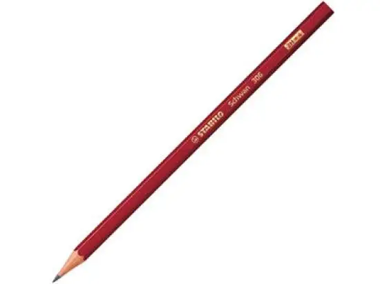 Bleistift Stabilo 306/2H Schwan 306 2H rot