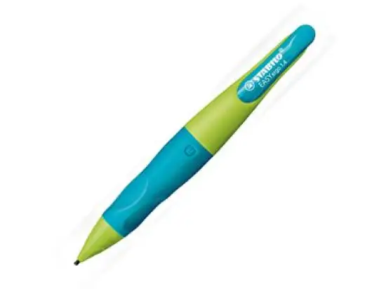 Druckbleistift Stabilo B-46902-5 EASYergo 1.4 neon limonengrün/aquamarin