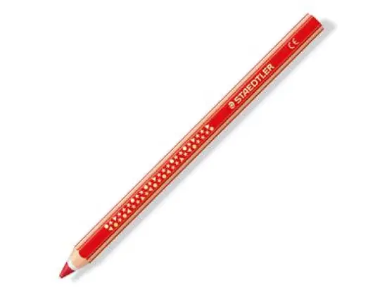 Farbstift Staedtler 1287-2 Noris Club Super jumbo rot