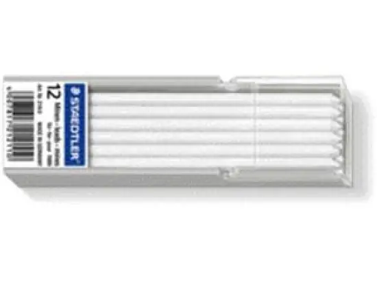 Trockenmarker-Ersatzmine Staedtler 218-0 Lumocolor non-permanent omnichrom 3mm, weiß, für Trockentextmarker 768, Pack 12 Stk