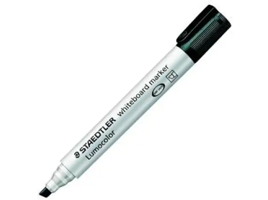 Whiteboardmarker Staedtler 351B-9 351 B-9 Lumocolor 2-5mm, Keilspitze, schwarz