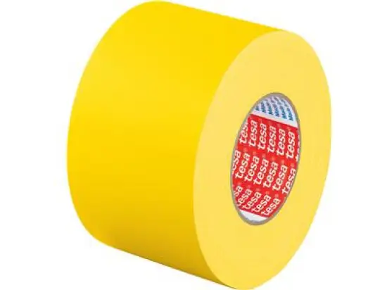 Gewebeband Tesa 04651-00520-00 tesaband Premium 25 mm x 50 m, gelb, Pack 6 Stk