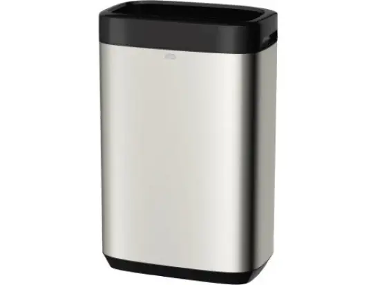 Abfallbehälter Tork 460011 B1 Image Line 50 Liter Edelstahl 253x614x383mm