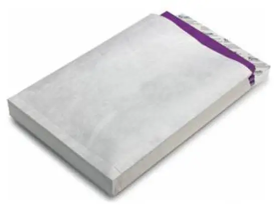 Faltentasche Bong 00067477 Tyvek B4 ohne Fenster haftklebend 30mm 68g weiß, Pack 100 Stk