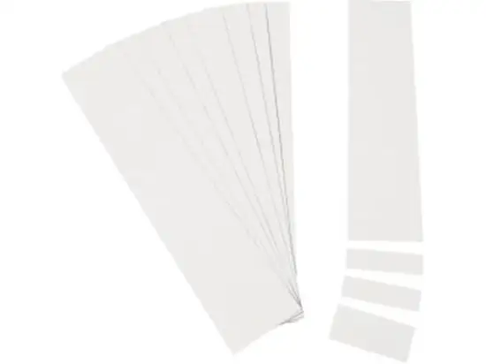 Einsteckkarte Ultradex 849108 12mm hoch/5cm weiß, Pack 220 Stk