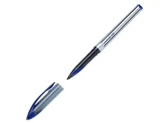 Tintenroller Uni-Ball Air UBA-188-L 145851 0,35-0,6mm variabel, mit Kappe, dokumentenecht, blau