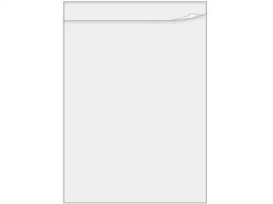 Übungsschreibfolie Veloflex 0440090 A4 22x31cm PVC abwischbar, Pack 50 Stk