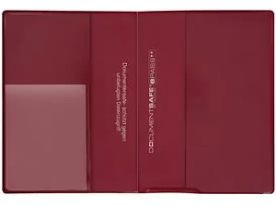 Reisedokumenten-Schutzhülle Veloflex 3258800 Document Safe ePass++ 100x135mm weinrot