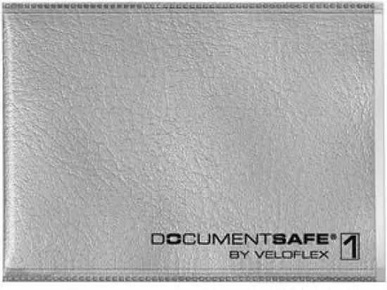 Kartenhülle Veloflex 3271800 Document Safe 90x63mm mit Abschirmfolie