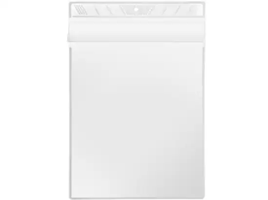 Sichttasche Veloflex 3305000 A5 hoch 140my PP oben offen Öse+Deckklappe, Pack 100 Stk