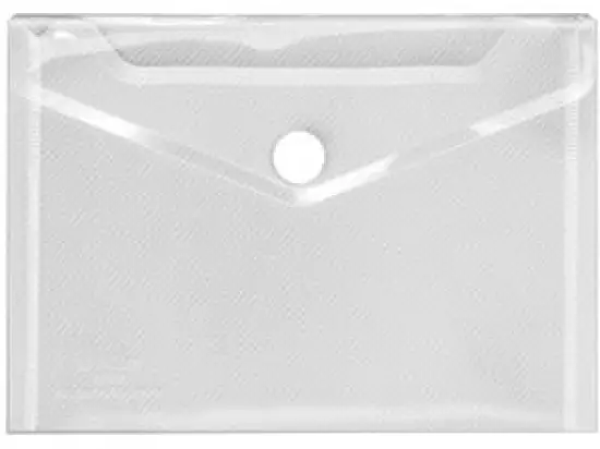 Dokumententasche Veloflex 4560100 Crystal A6 transparent Klettverschluss