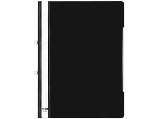 Angebotshefter Veloflex 4745080 Veloform A4 schwarz mit ausschiebbarer Abheftvorrichtung, Pack 20 Stk